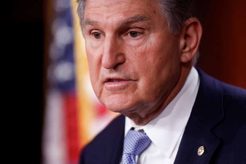 Democrat Manchin says cannot back Bloom Raskin for Fed - statement