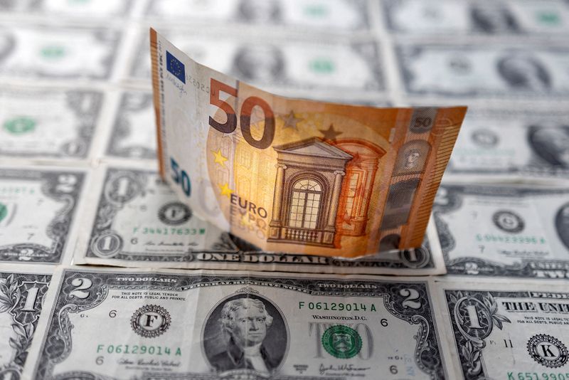 Dollar hits five-year peak on yen, euro hounded by growth risks