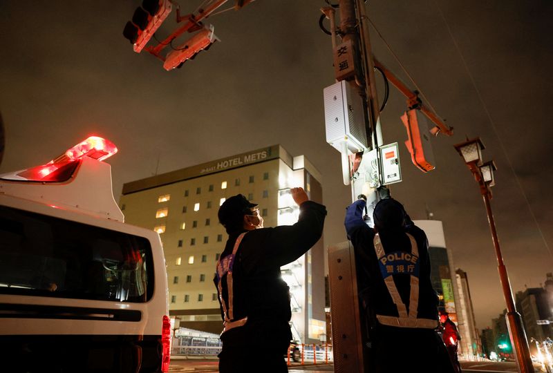 Earthquake jolts Japan's northeast coast, cuts power in Tokyo