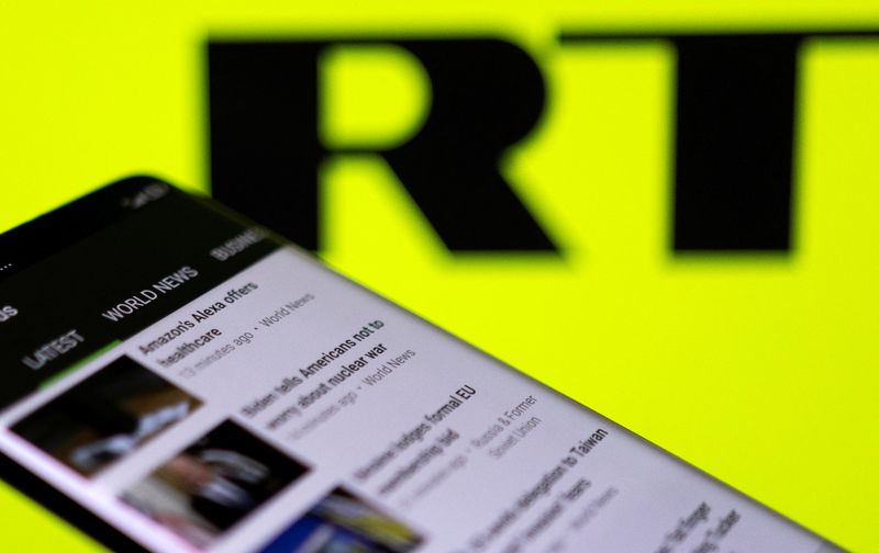 Exclusive-Google drops RT, other Russian state media from its news features