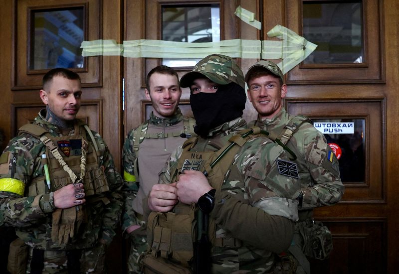 Explainer-Is it legal for foreigners to fight for Ukraine?