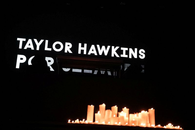 Foo Fighters drummer Taylor Hawkins dies, aged 50