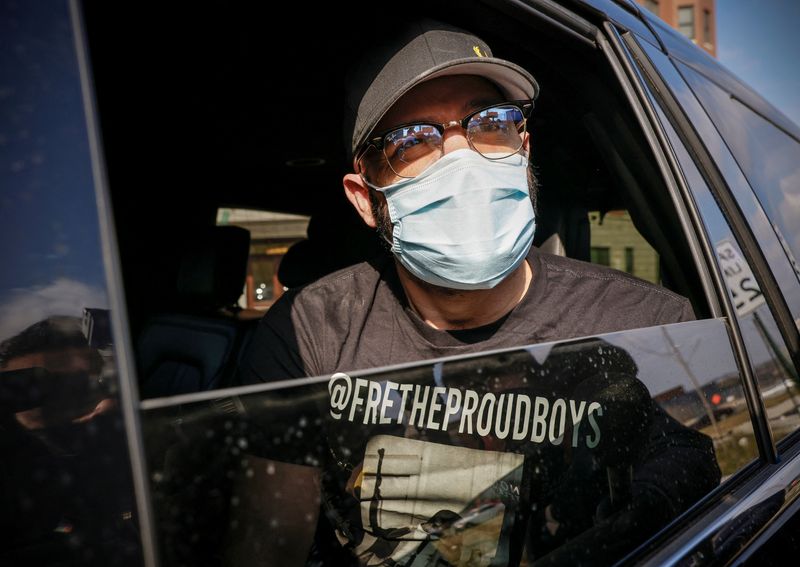Former Proud Boys chairman Tarrio arrested on U.S. Capitol riot conspiracy charge