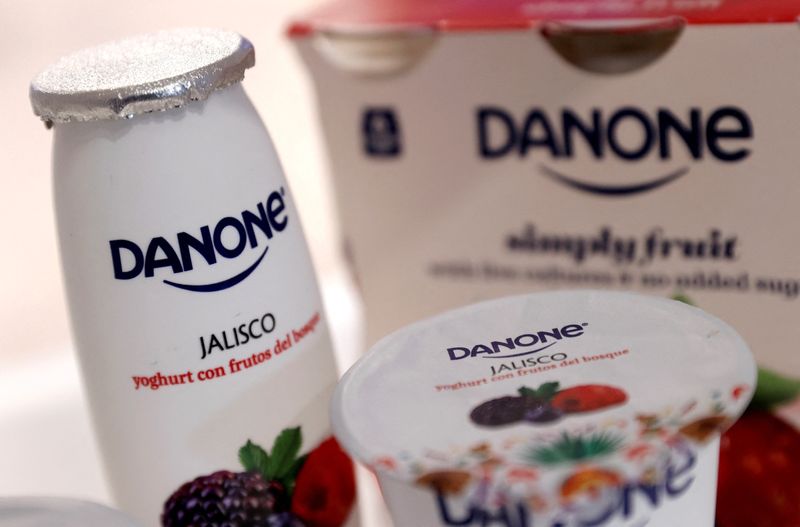 France's Danone unveils targets to ramp up revenue growth