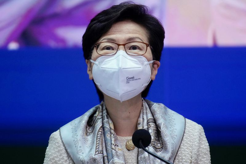 Hong Kong leader says city's brain drain 'unarguable'