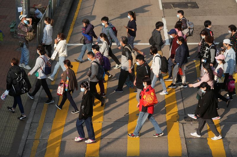 Hong Kong leader says no plans to tighten COVID social distancing measures