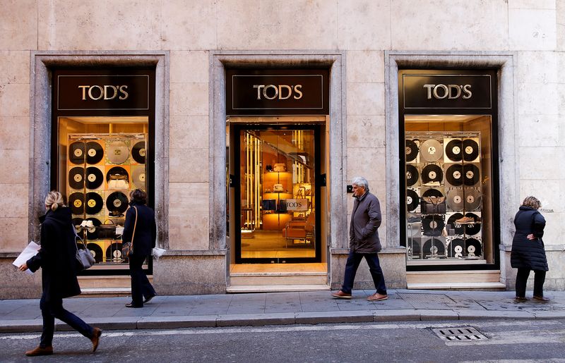 Italy's Tod's optimistic on 2022 after beating FY profit forecast