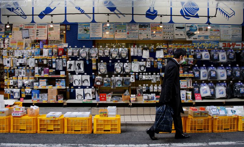 Japan Feb retail sales post first decline in 5 months on Omicron curbs