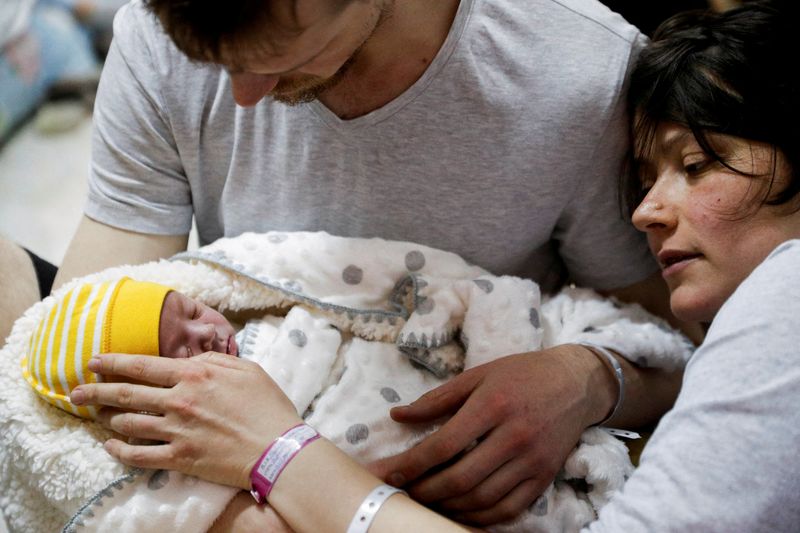 Born in a war: Kyiv maternity hospital carries on under siege