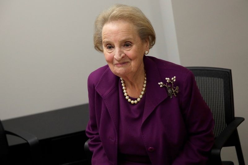 Madeleine Albright, former U.S. secretary of state, dies at 84