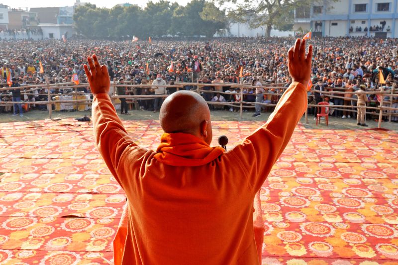 Modi's BJP winning big in India's largest state election, count shows