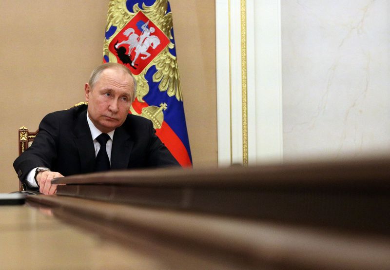 Putin says keeping Russia in check is West's long-term policy