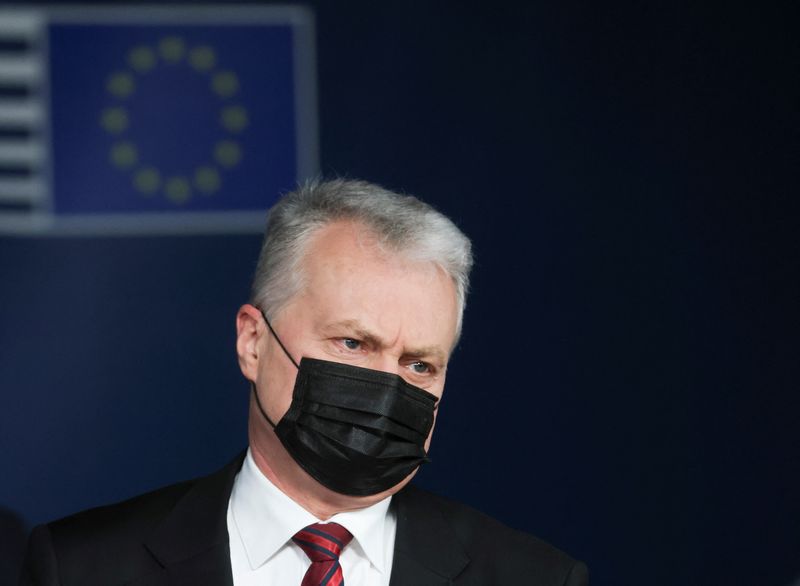 'Putin will not stop in Ukraine', Lithuanian president warns Blinken