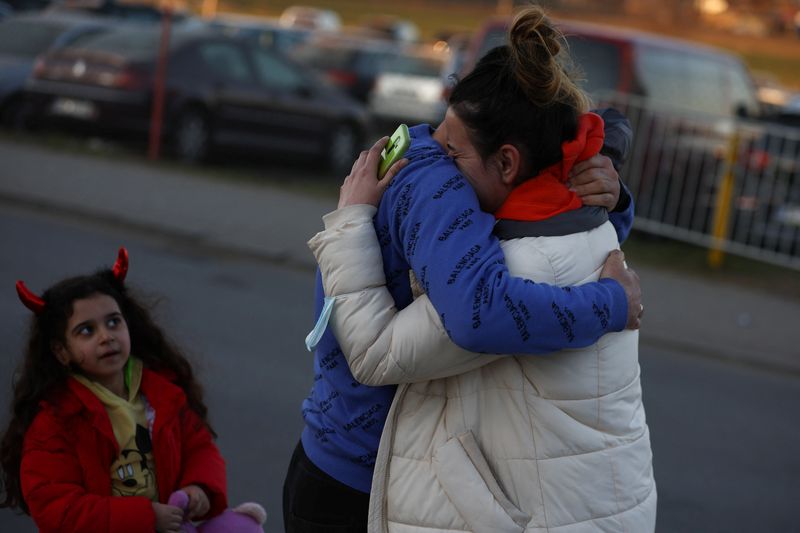 Refugees plead for protection for Ukraine as Western leaders meet