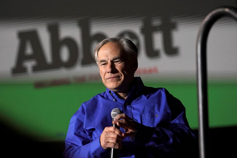 Republican Greg Abbott faces conservative challengers in Texas primary election as voting day polls open