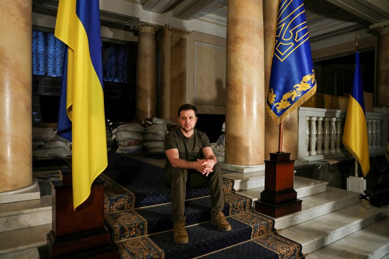 Russia aims to erase us, Ukraine's Zelenskiy says on day 7 of war