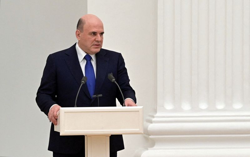 Russian PM says sanctioned companies can withhold names of firms they work with