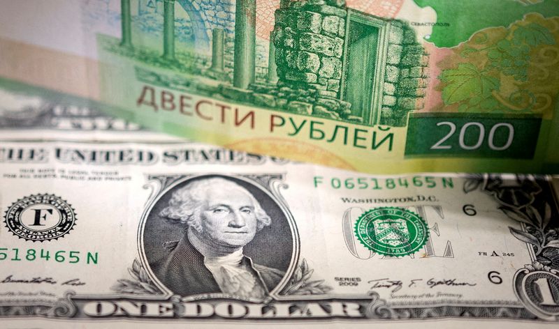 Russian rouble drops to record lows amid fresh sanctions