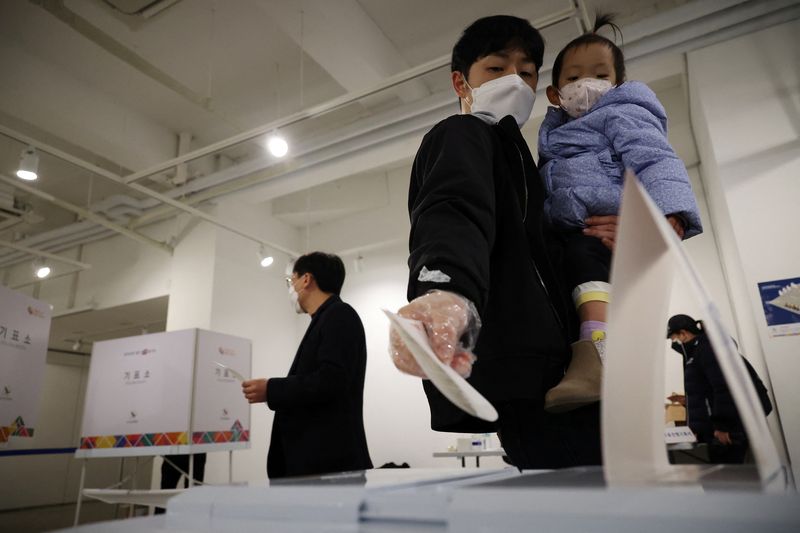 S.Korea votes for new leader to battle COVID, home prices, inequality