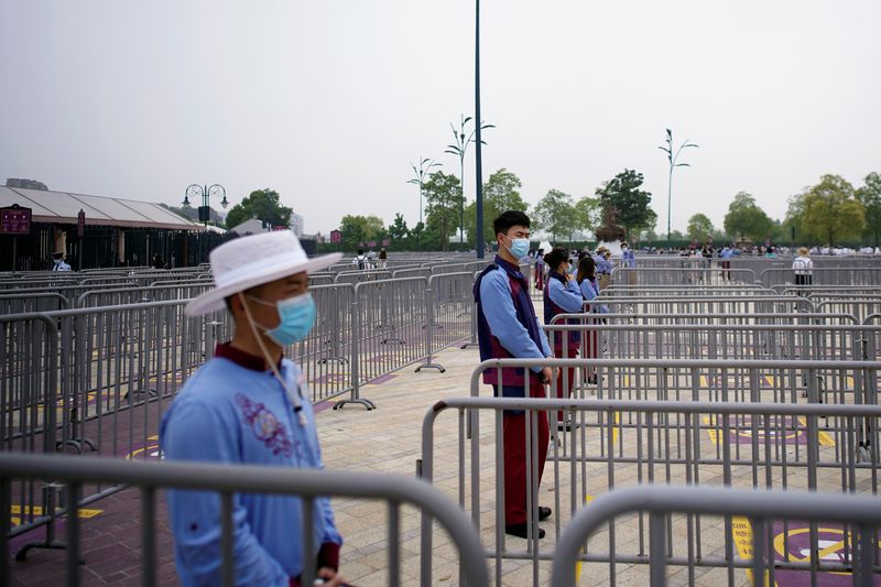 Shanghai's Disney resort shut amid record daily local COVID infections