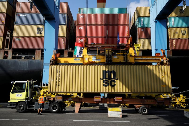Shipping firm MSC suspends container cargo bookings for Russia