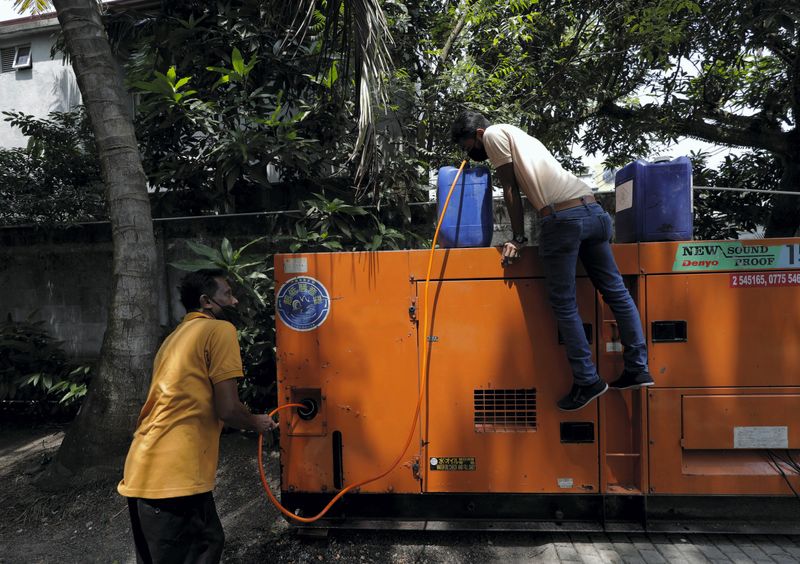 Sri Lanka suffers long power cuts, lacks foreign currency to import fuel