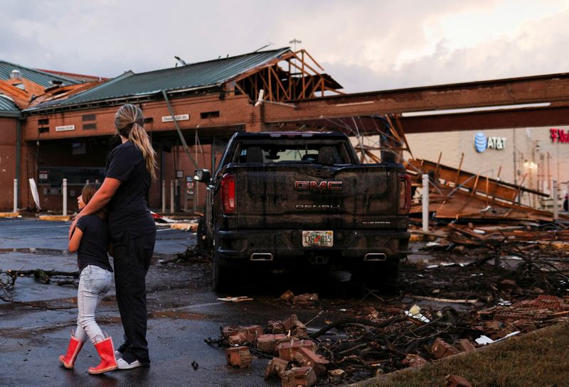 Storms threaten deep South after tornadoes rip through Texas