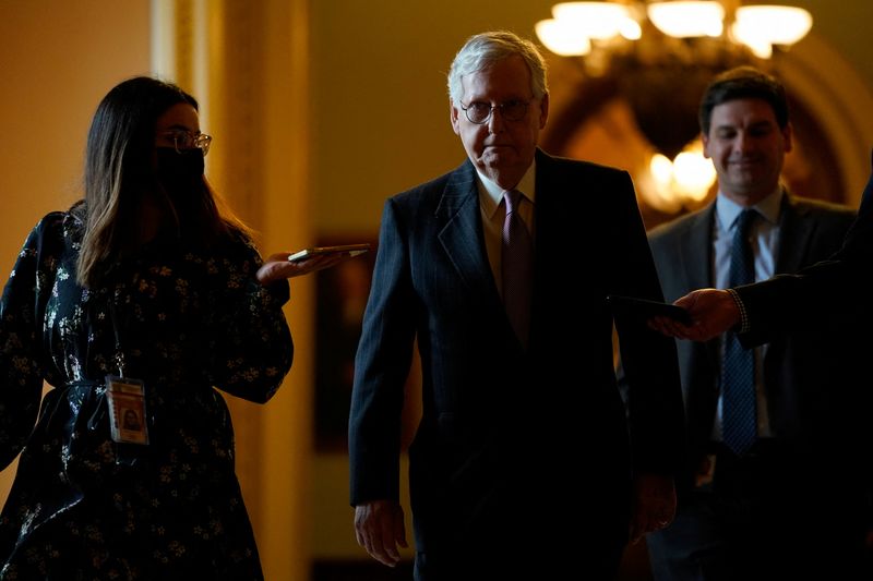 Top U.S. Senate Republican signals support for Biden on Ukraine