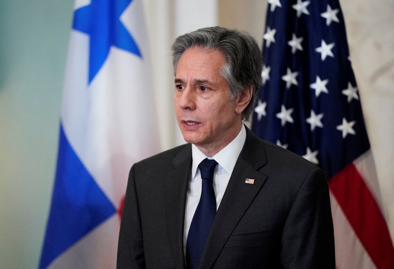 Top U.S. diplomat Blinken to go to the Baltics, Brussels, Poland this week -State Dept