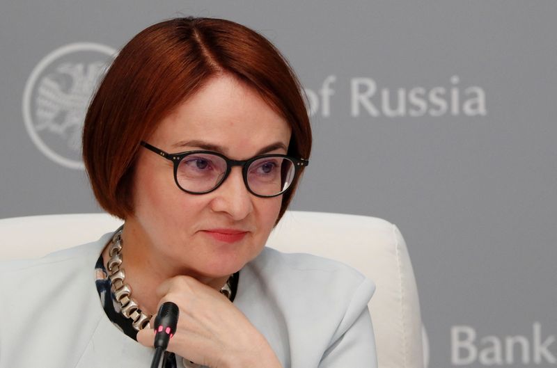 Tough choices ahead for Russia's inflation hawk Nabiullina