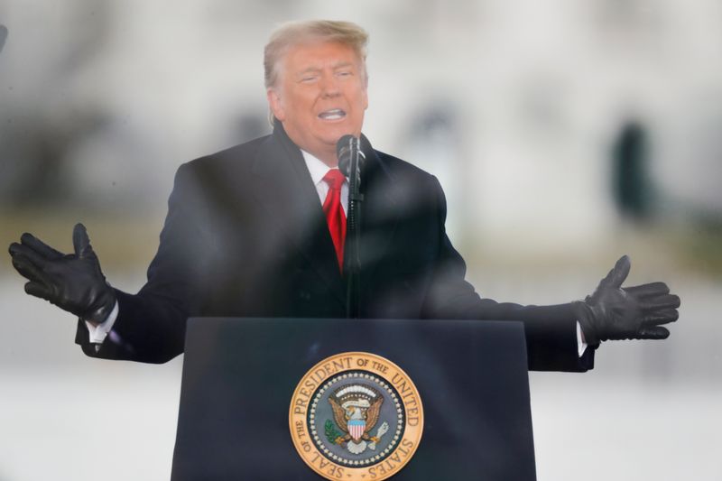 Trump likely committed felony by obstructing Congress, U.S judge rules