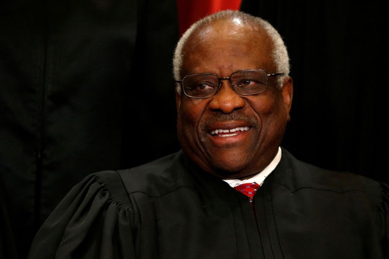 U.S. Supreme Court Justice Thomas in hospital for infection - statement