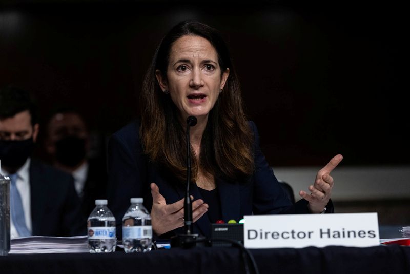 U.S. spy chief says Russian forces show 