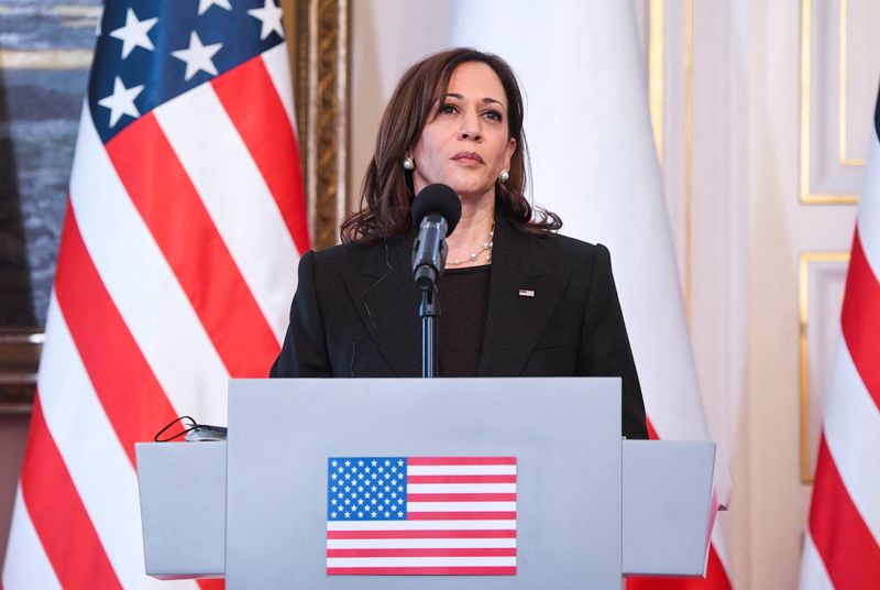 U.S. vice-president Harris says there should be investigation into Russia's conduct in war