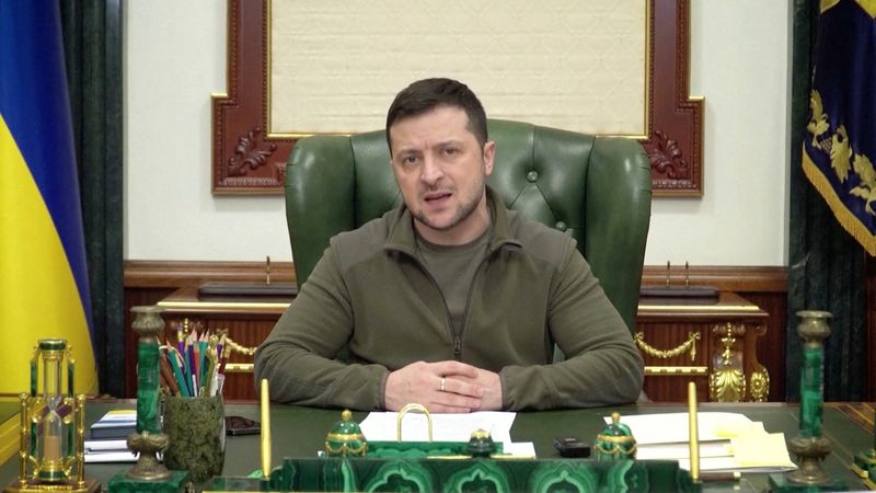 Ukraine's president says no-fly zone is needed to avert humanitarian catastrophe
