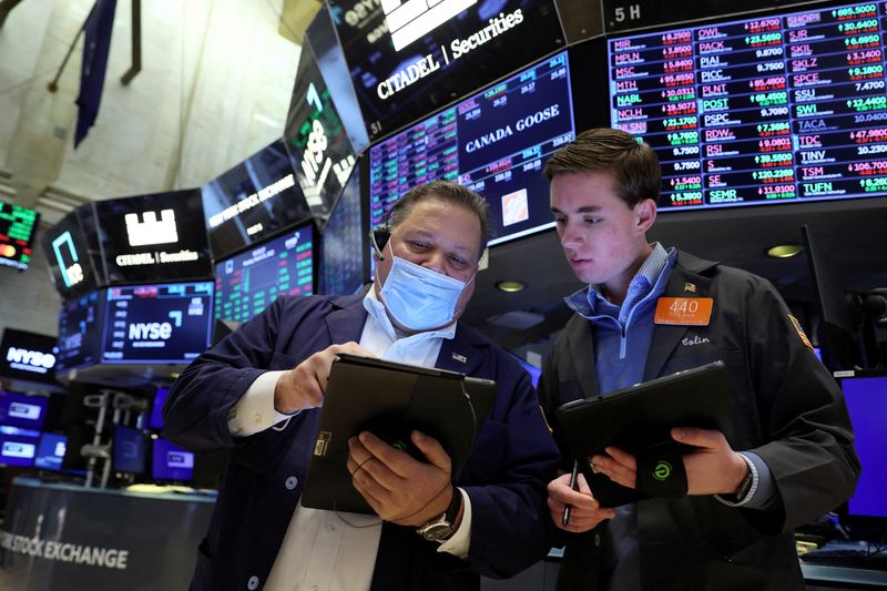 Wall St set for gains on signs of progress in Ukraine peace talks