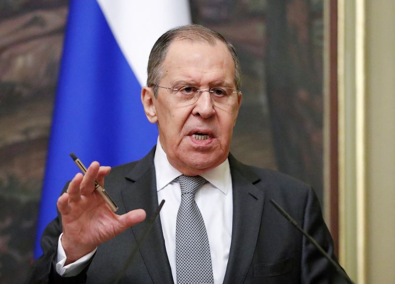 Western envoys, allies walk out on Lavrov speech to UN rights forum