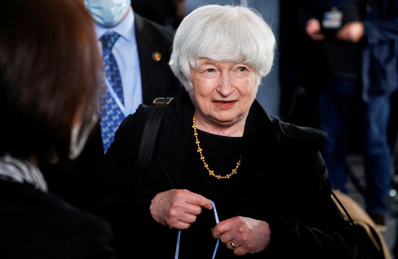 Yellen says sanctions over Ukraine war limiting China's ability to buy Russian oil