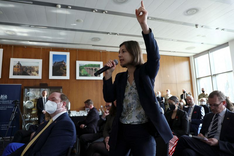 'Protect our sky': a Ukrainian activist's emotional plea to UK's Johnson