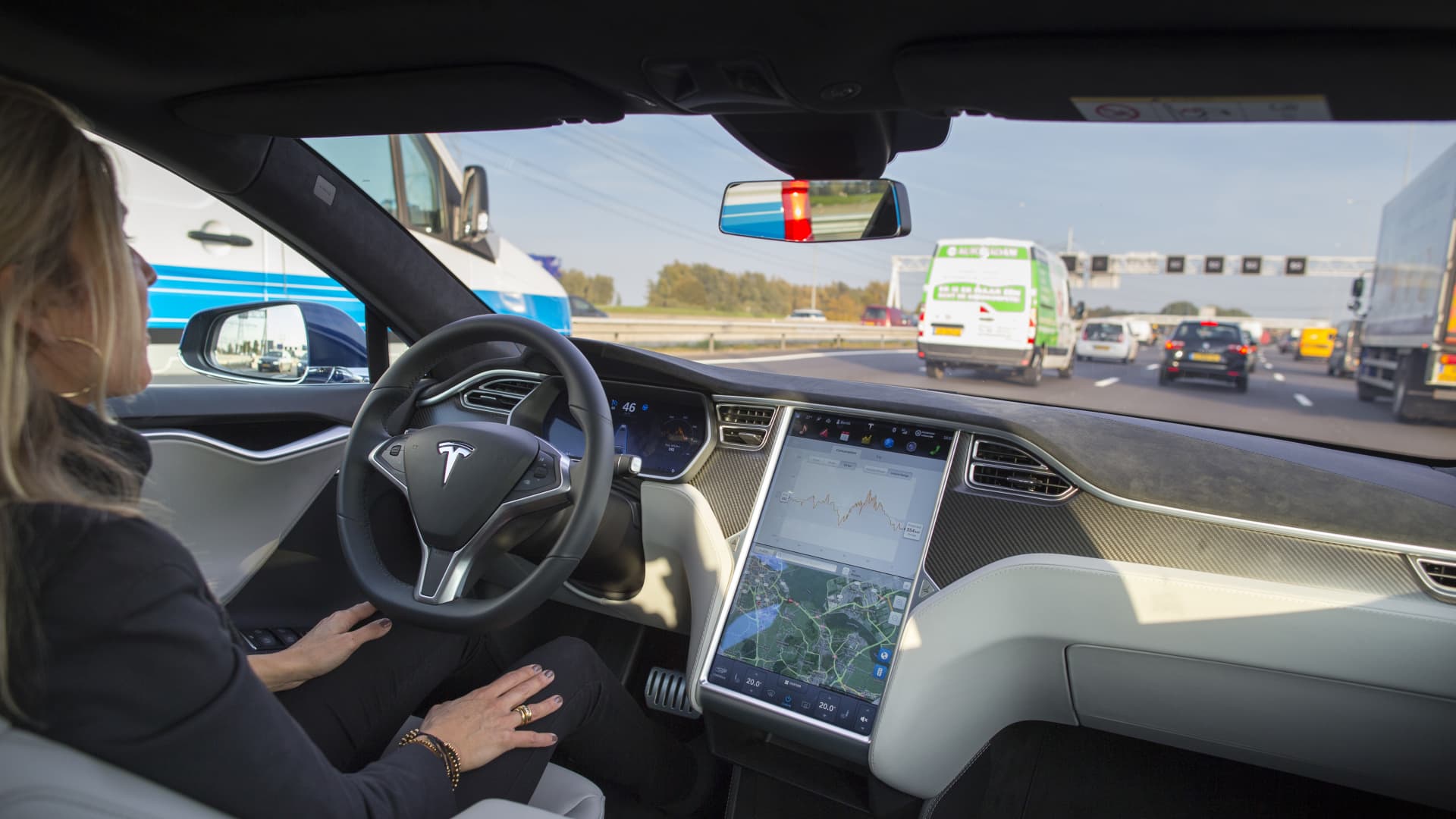 How does Tesla's Autopilot fit into the self-driving landscape