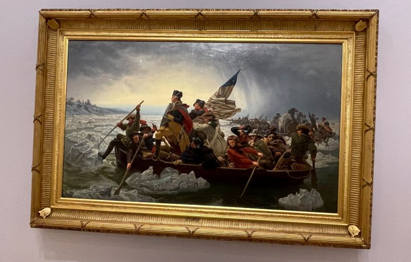 'Washington Crossing the Delaware' up for auction at Christie's in May
