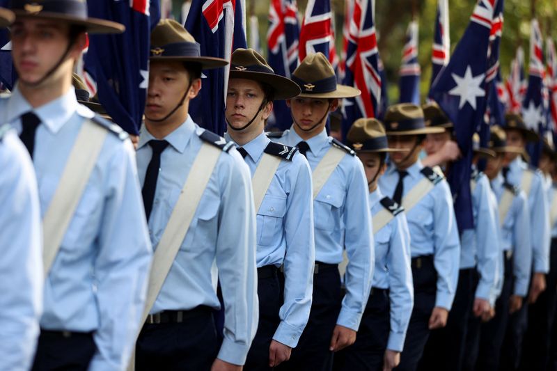 Australia, NZ show support for Ukraine at ANZAC Day commemorations