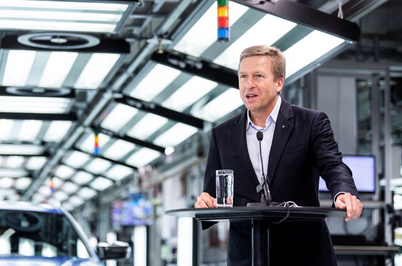 BMW's CEO expects chip shortage to last into 2023