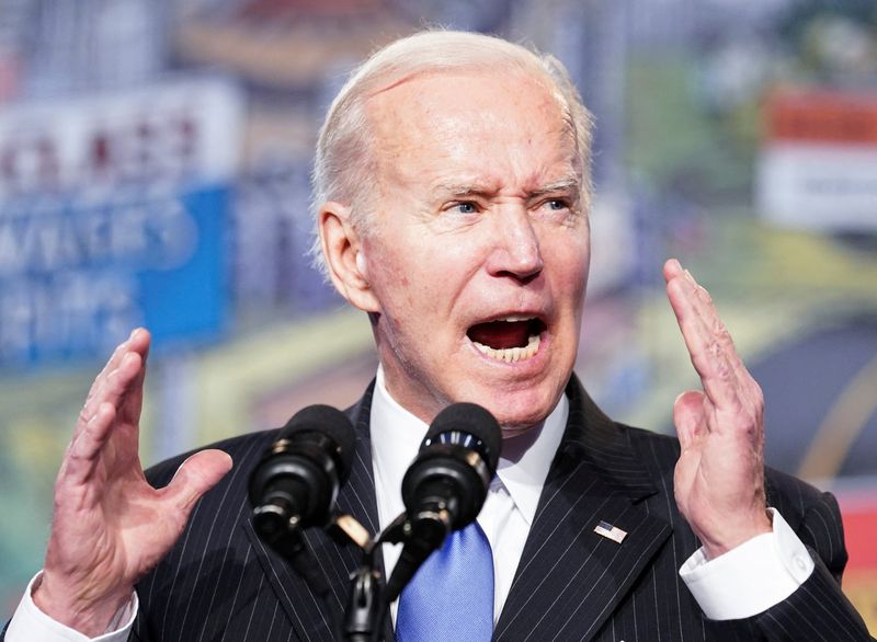 Biden takes aim at Amazon as he touts unions at labor event