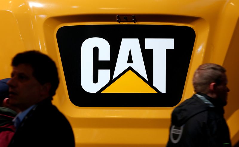 Caterpillar first-quarter sales rise 14%