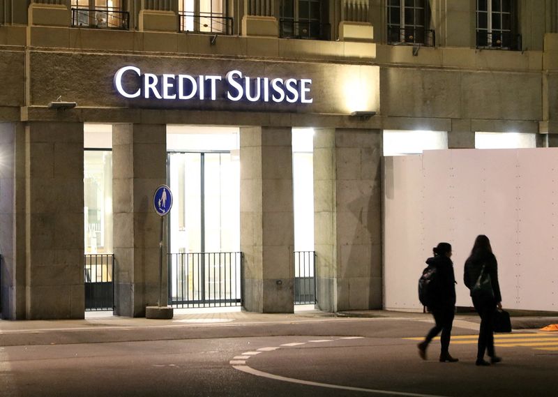 Credit Suisse sued in U.S. over alleged business related to oligarchs