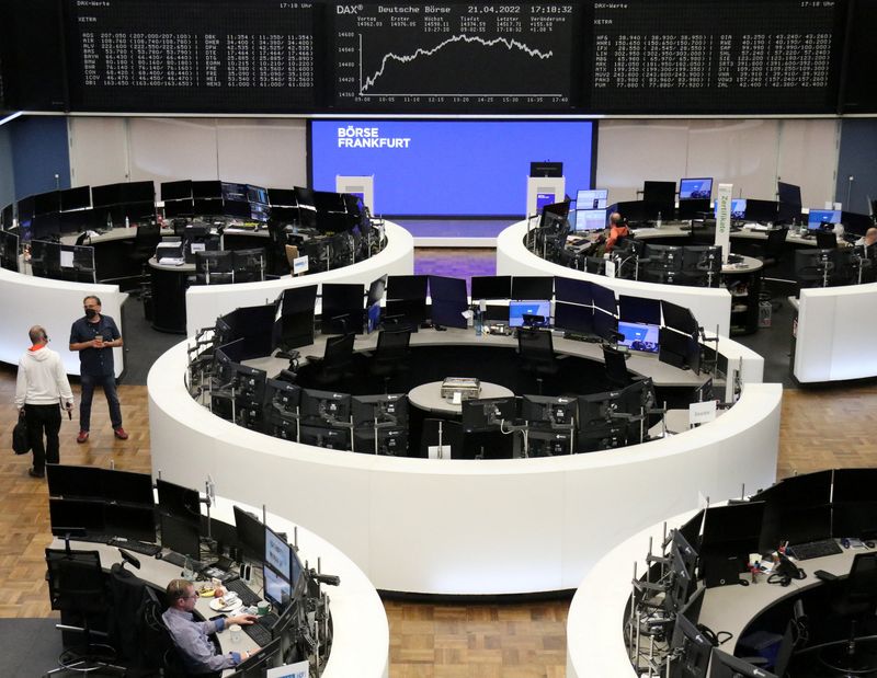 European stocks slide as traders brace for rate hikes