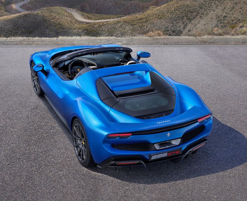 Ferrari launches 296 GTS convertible hybrid model