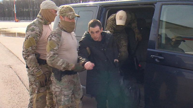 Former U.S. Marine Reed lands in U.S. after prisoner swap with Russia - spokesperson
