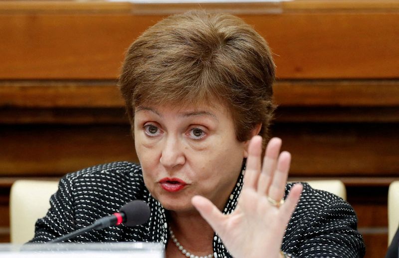 Global growth hit by Ukraine war, IMF's Georgieva says, warning of 'very dangerous time'